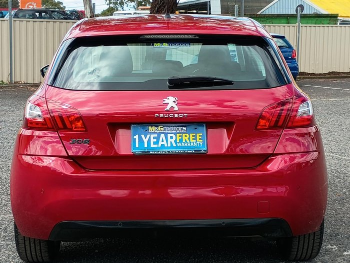 2016 Peugeot 308 Active T9 Ruby Red