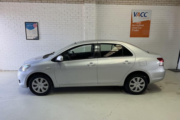 2008 Toyota Yaris YRS NCP93R Quick Silver