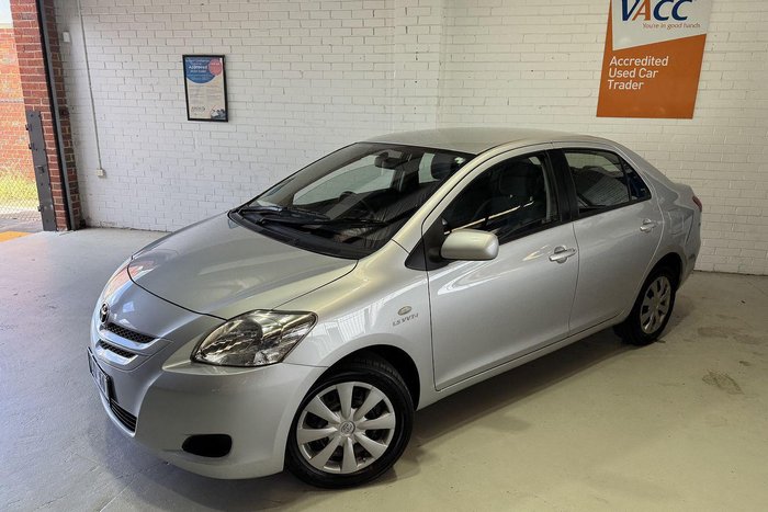 2008 Toyota Yaris YRS NCP93R Quick Silver