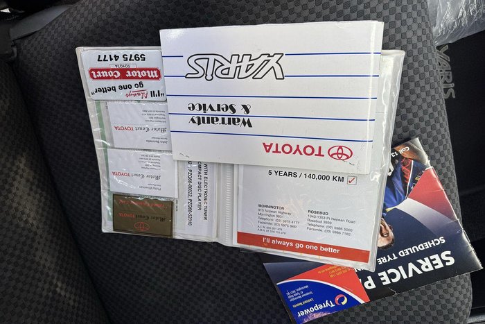 2008 Toyota Yaris YRS NCP93R Quick Silver