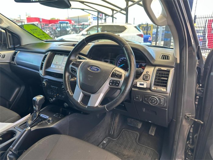 2018 Ford Ranger XLT PX MkIII MY19 4X4 Dual Range Meteor Grey