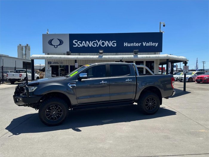 2018 Ford Ranger XLT PX MkIII MY19 4X4 Dual Range Meteor Grey