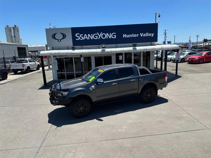 2018 Ford Ranger XLT PX MkIII MY19 4X4 Dual Range Meteor Grey