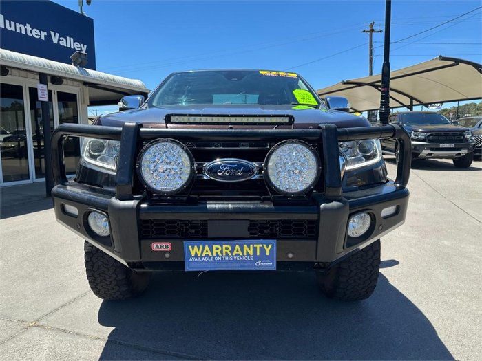 2018 Ford Ranger XLT PX MkIII MY19 4X4 Dual Range Meteor Grey