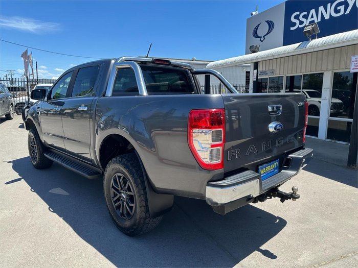 2018 Ford Ranger XLT PX MkIII MY19 4X4 Dual Range Meteor Grey