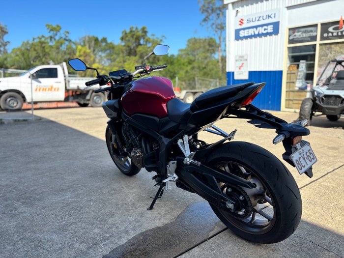 2024 Honda CBR650R Red