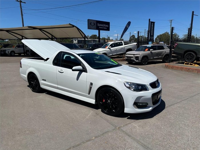 2016 Holden Ute SS V Redline VF Series II MY16 Heron White