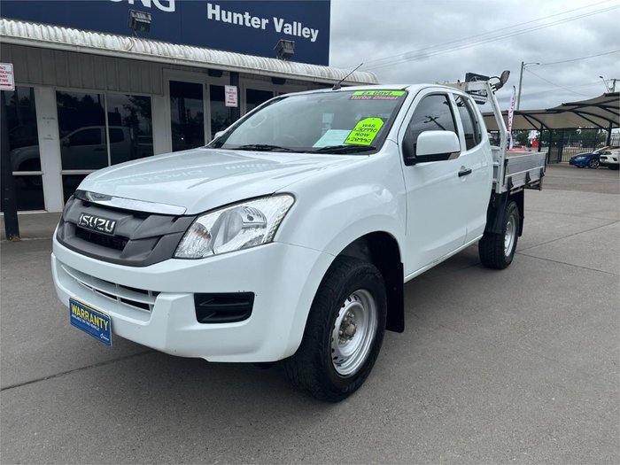 2014 Isuzu D-MAX SX MY15 4X4 Dual Range Splash White