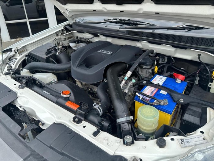 2014 Isuzu D-MAX SX MY15 4X4 Dual Range Splash White