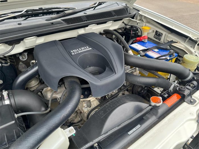 2014 Isuzu D-MAX SX MY15 4X4 Dual Range Splash White