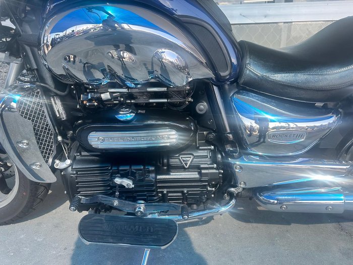 2007 Triumph Rocket III Rocket Blue