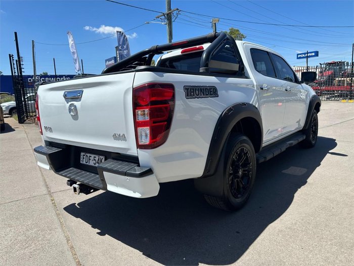 2023 Mazda BT-50 Thunder TF 4X4 Dual Range Ice White