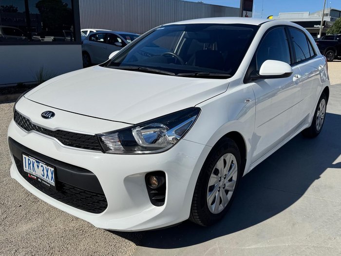 2020 Kia Rio S YB MY20 Clear White