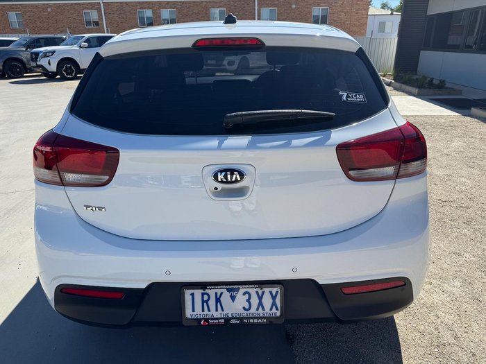 2020 Kia Rio S YB MY20 Clear White