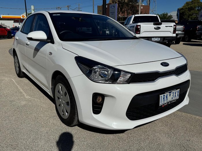 2020 Kia Rio S YB MY20 Clear White