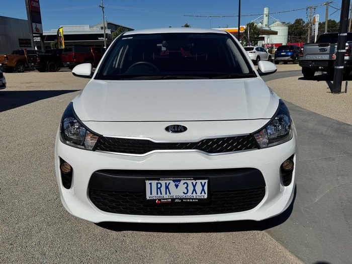 2020 Kia Rio S YB MY20 Clear White