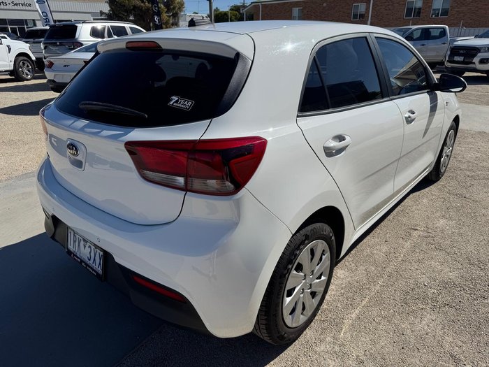2020 Kia Rio S YB MY20 Clear White