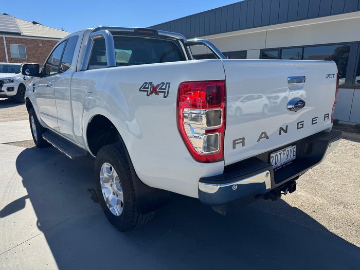2018 Ford Ranger XLT PX MkII MY18 4X4 Dual Range Cool White
