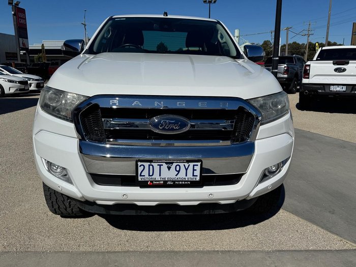 2018 Ford Ranger XLT PX MkII MY18 4X4 Dual Range Cool White