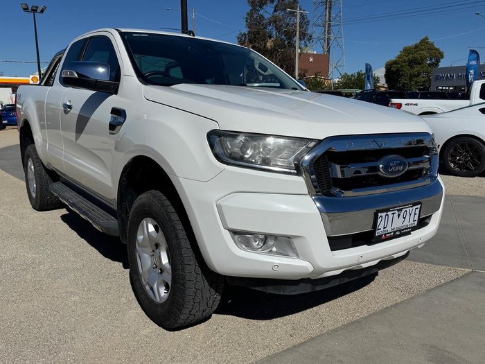 2018 Ford Ranger XLT PX MkII MY18 4X4 Dual Range Cool White