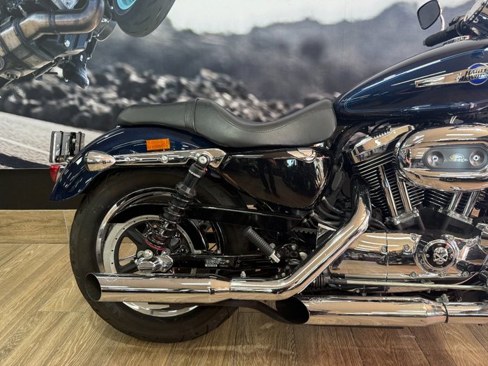 2014 HARLEY-DAVIDSON XL1200C 1200 CUSTOM BLUE
