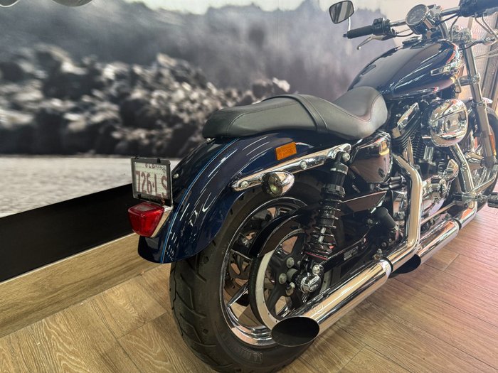 2014 HARLEY-DAVIDSON XL1200C 1200 CUSTOM BLUE