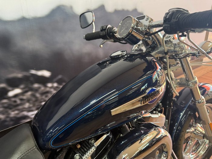 2014 HARLEY-DAVIDSON XL1200C 1200 CUSTOM BLUE