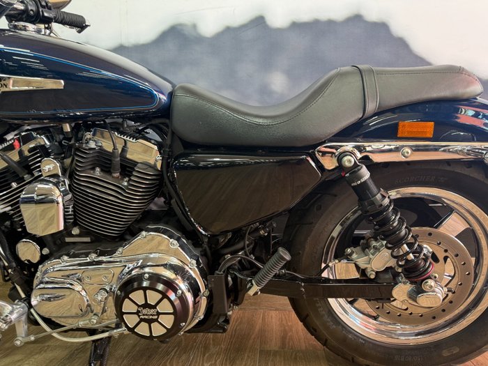 2014 HARLEY-DAVIDSON XL1200C 1200 CUSTOM BLUE