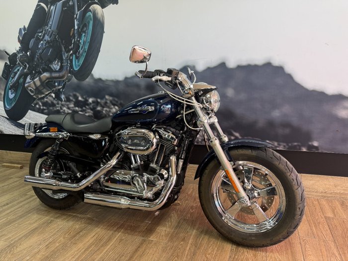 2014 HARLEY-DAVIDSON XL1200C 1200 CUSTOM BLUE