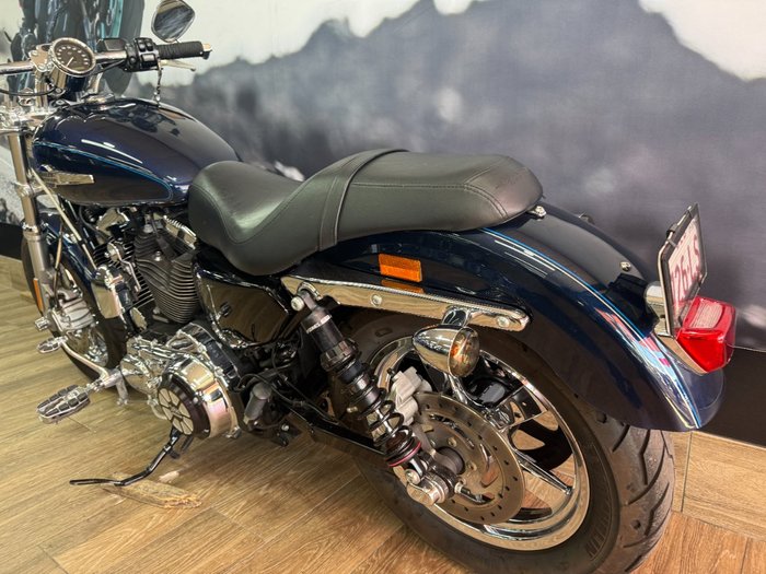 2014 HARLEY-DAVIDSON XL1200C 1200 CUSTOM BLUE