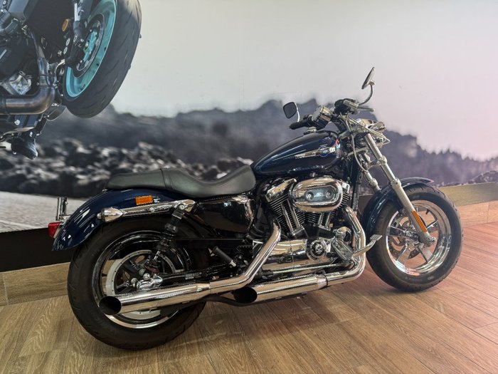 2014 HARLEY-DAVIDSON XL1200C 1200 CUSTOM BLUE