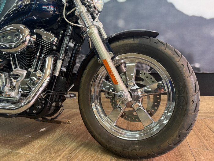 2014 HARLEY-DAVIDSON XL1200C 1200 CUSTOM BLUE