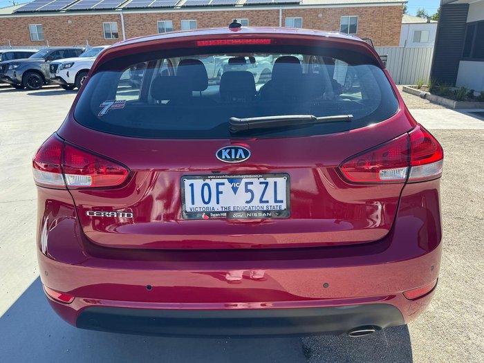 2018 Kia Cerato S YD MY18 Temptation Red