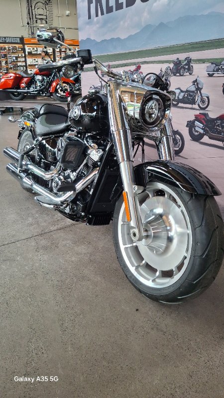 2025 Harley-davidson FLFB FAT BOY (117) Vivid Black