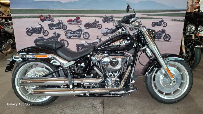 2025 Harley-davidson FLFB FAT BOY (117) Vivid Black