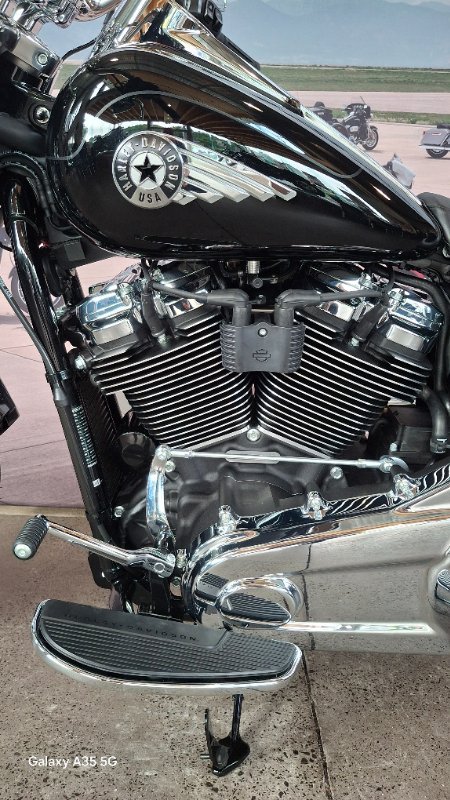 2025 Harley-davidson FLFB FAT BOY (117) Vivid Black