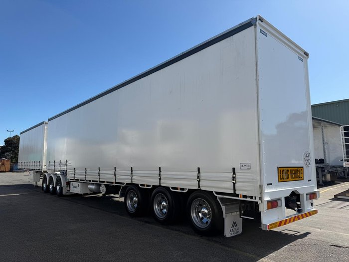 2018 Vawdrey St3 34 Pallet A Sd On B Drop Deck Mezz R/T Sliding Mezz 