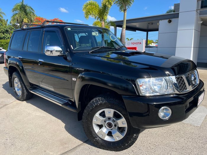 2014 Nissan Patrol ST Y61 4X4 Dual Range Black Obsidian