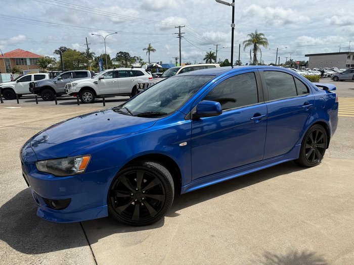 2011 Mitsubishi Lancer SX CJ MY11 Lightning Blue
