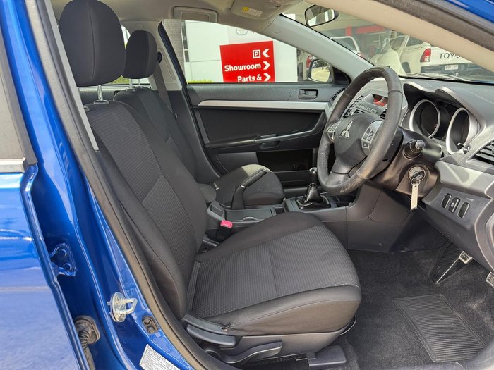 2011 Mitsubishi Lancer SX CJ MY11 Lightning Blue