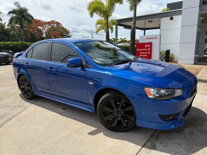 2011 Mitsubishi Lancer SX CJ MY11 Lightning Blue