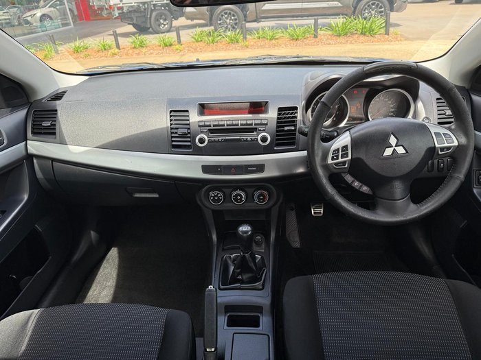 2011 Mitsubishi Lancer SX CJ MY11 Lightning Blue