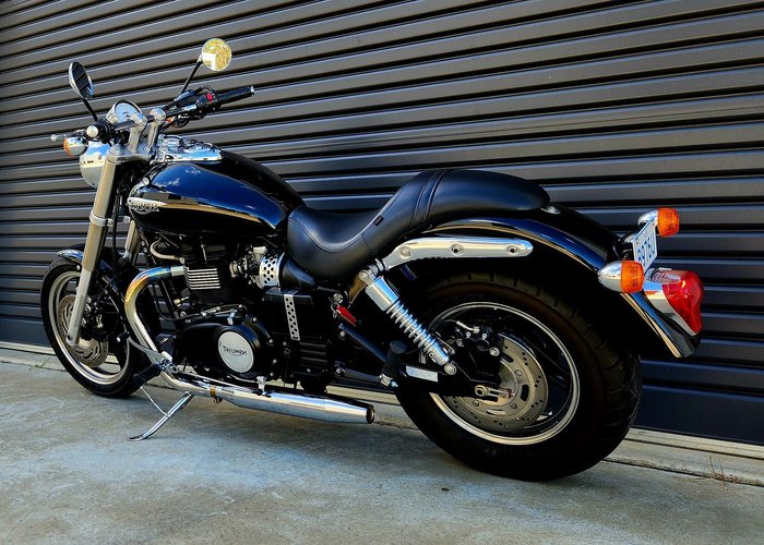 2009 Triumph Speedmaster 865 Speedmaster Black