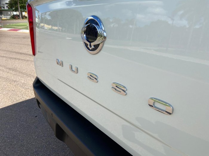 2025 KGM Musso ELX Q261 MY26 4X4 Dual Range Grand White