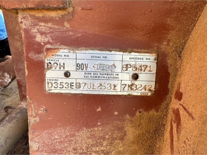 1980 Caterpillar D9h