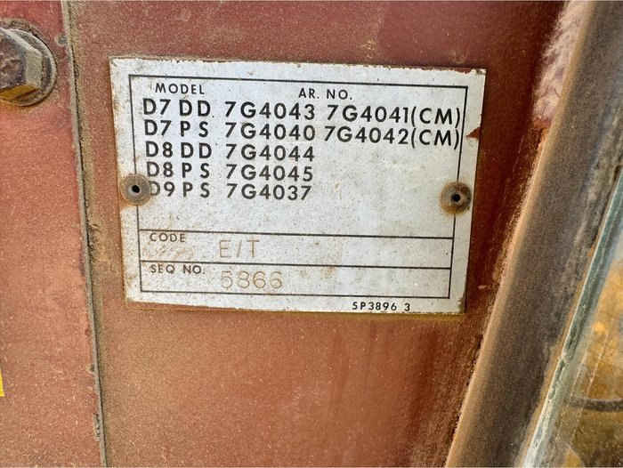 1980 Caterpillar D9h