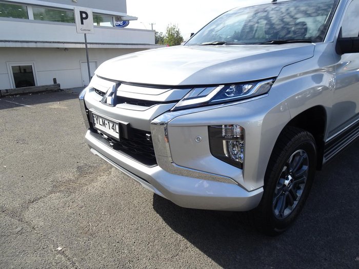 2022 Mitsubishi Triton GLS MR MY23 4X4 Dual Range Sterling Silver
