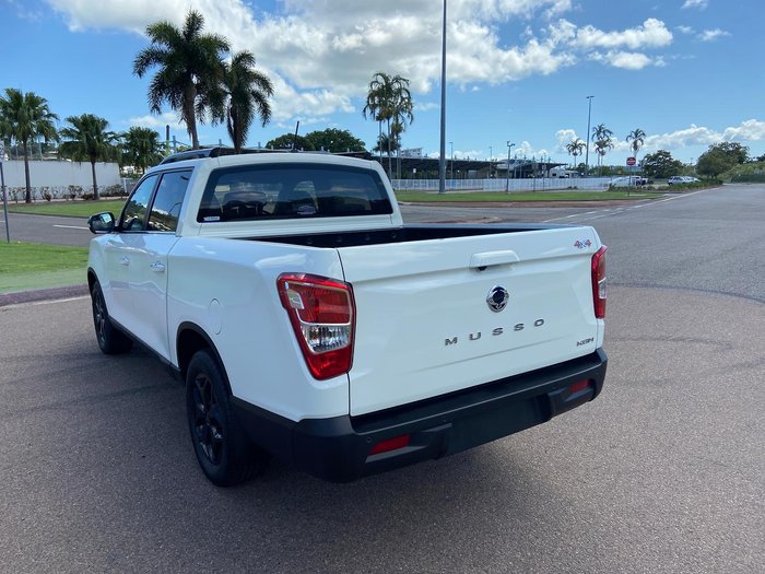 2025 KGM Musso Ultimate Q261 MY26 4X4 Dual Range Grand White