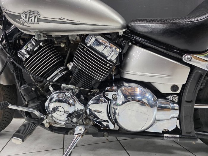 2014 Yamaha XVS650A V-STAR CLASSIC Silver