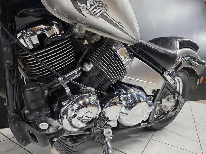 2014 Yamaha XVS650A V-STAR CLASSIC Silver